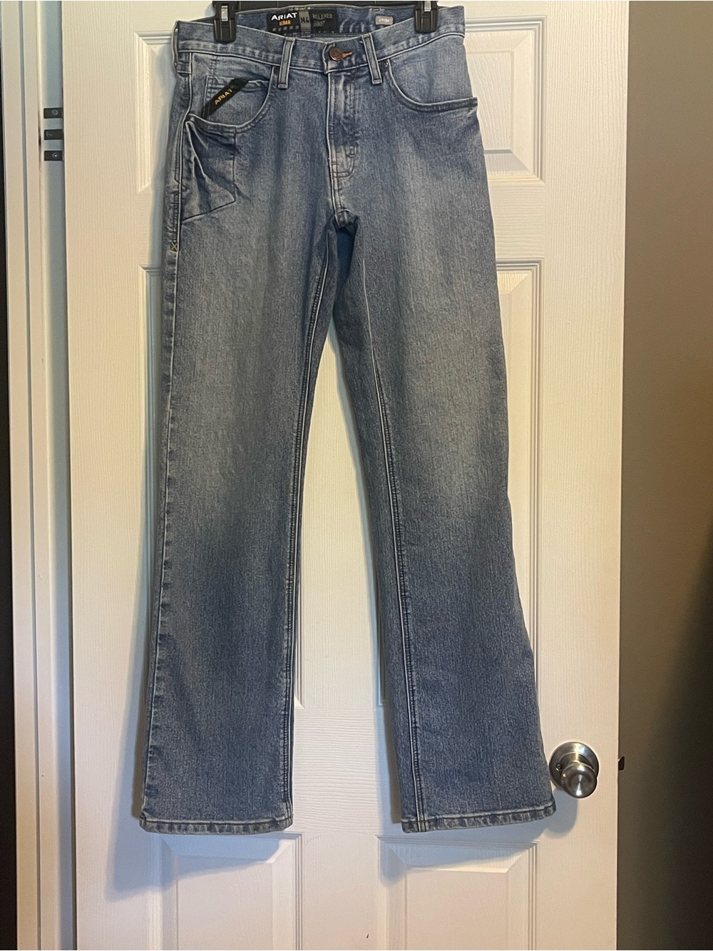 Ariat Men’s Light Wash Bootcut Jeans